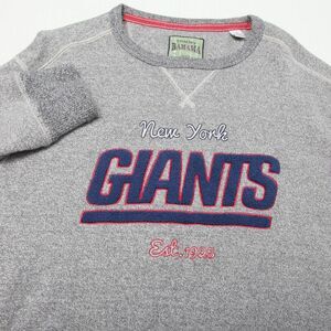 The New York Giants Tommy Bahama Sweater Mens Large Gray Heather Embroidered NFL